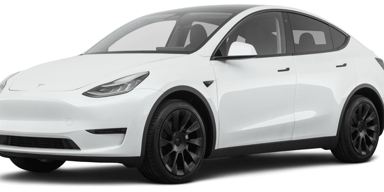 TESLA MODEL Y 2021 5YJYGDEE9MF141389 image